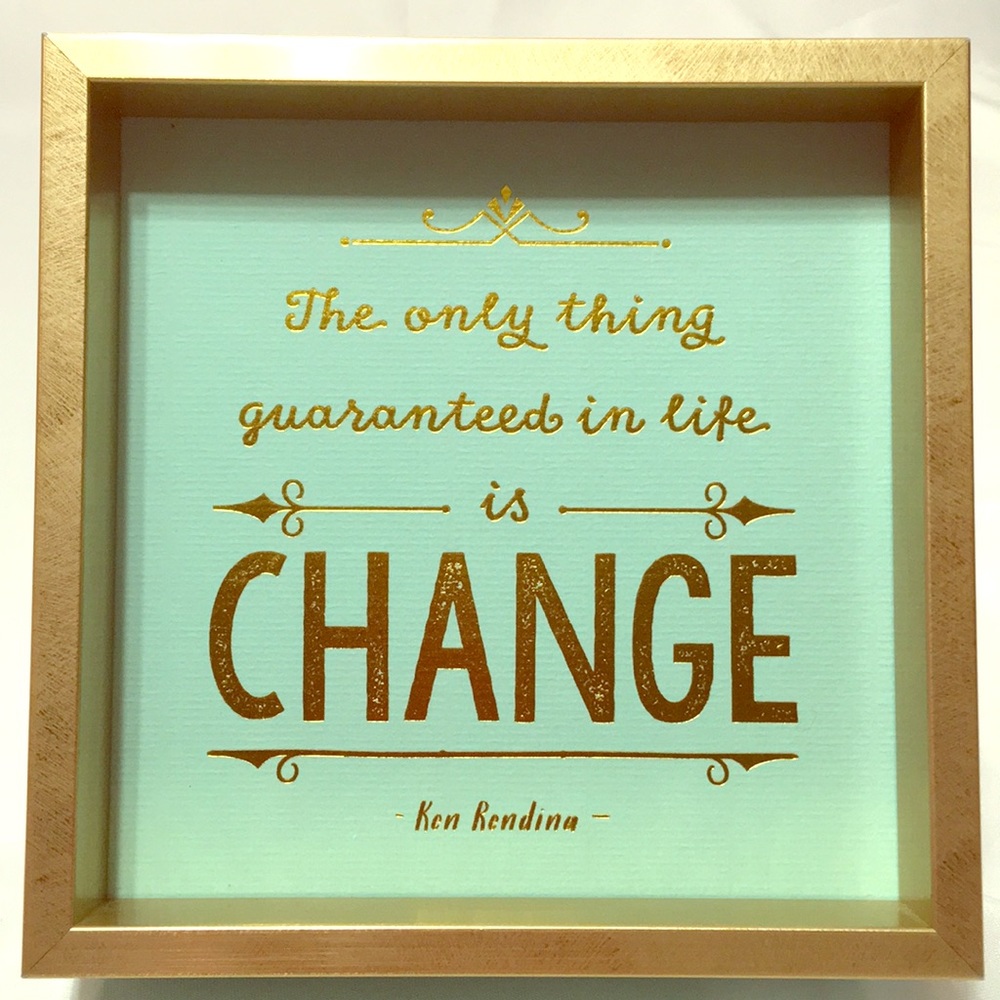 3/$15 ❤️ 6.5” x 6.5” x 1.75” Shadow Box - CHANGE